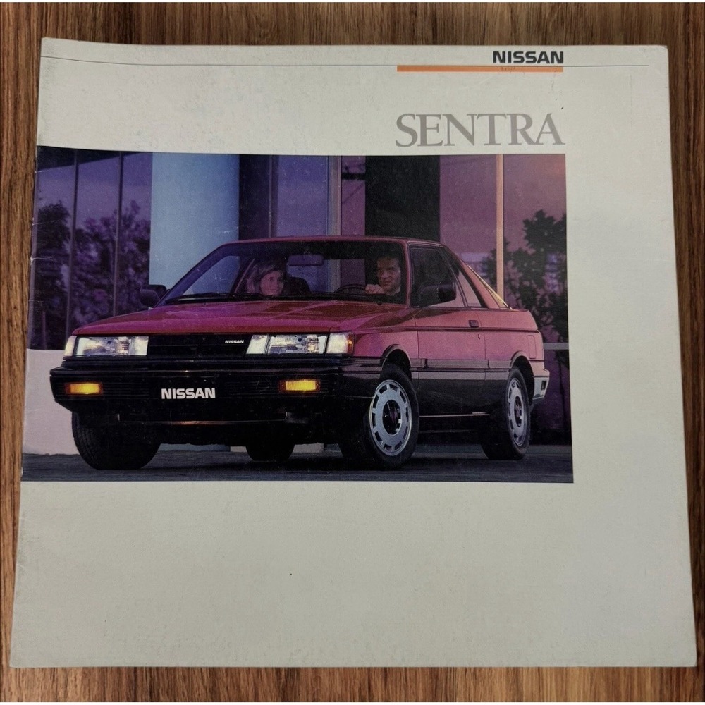 1988 Nissan Sentra Dealer Showroom Sales Brochure Guide Catalog
